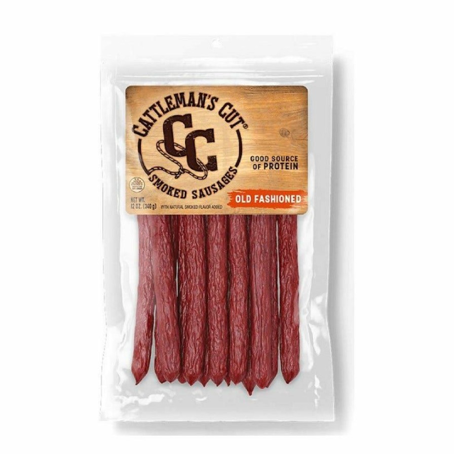 Online Oberto Cattleman'S Cut Old Fashioned Smoked Sausage Sticks, 3 Oz. Sausages