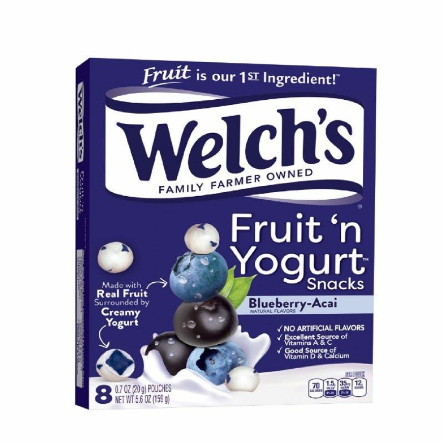 Wholesale Welch'S Blueberry Acai Fruit 'N Yogurt Snacks, 8 Oz. Fruit Snacks