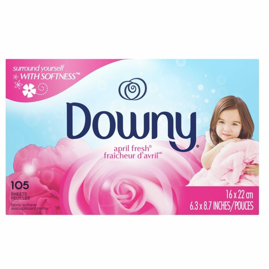 Best Tide Downy Dryer Sheets, April Fresh Scent, 105 Sheets 80356057 Laundry Detergent