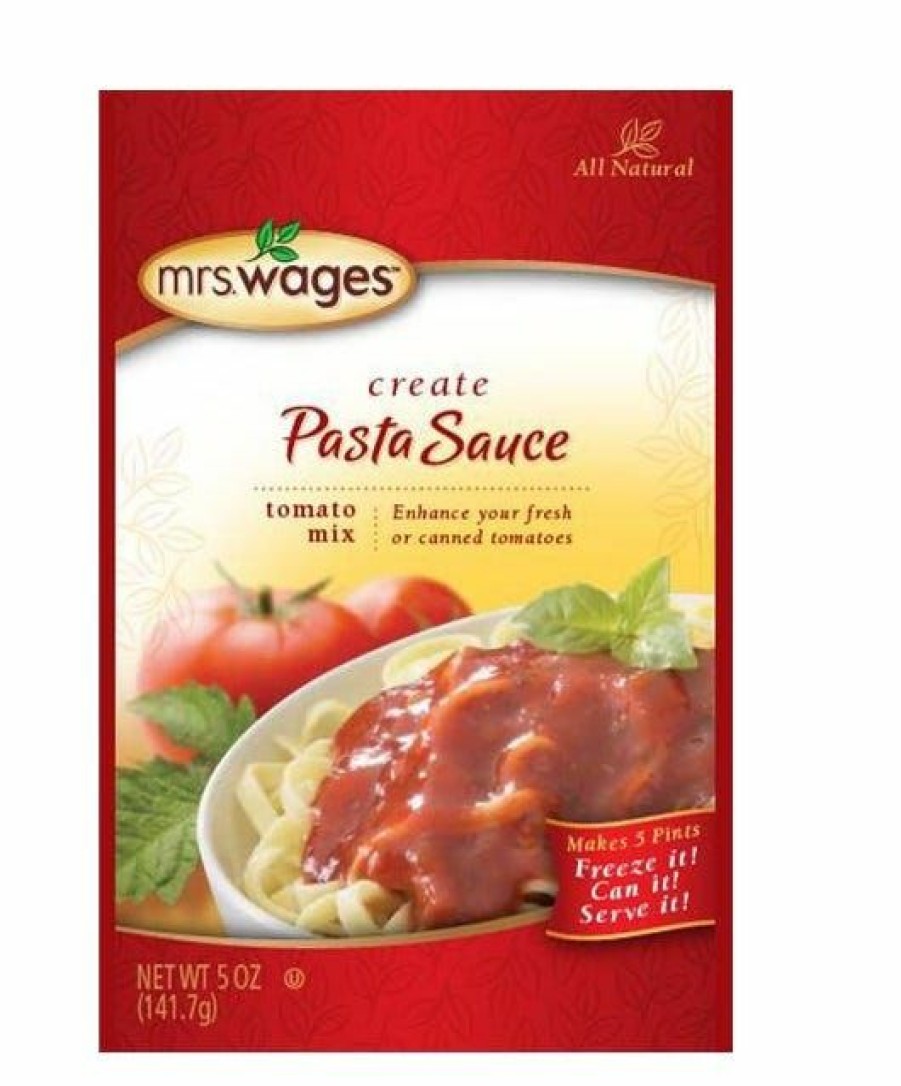 Online Mrs. Wages Pasta Sauce Tomato Mix, 5 Oz. Canning Ingredients