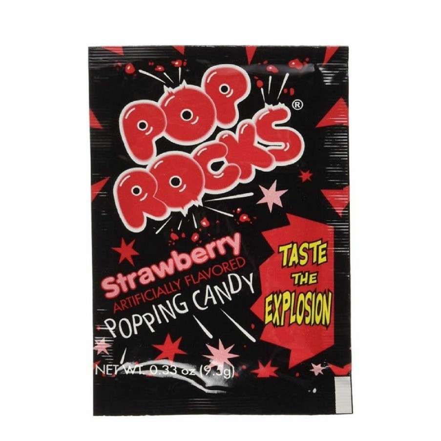 Best Pop Rocks Strawberry Flavored Popping Candy, 0.33 Oz. Candy & Gum