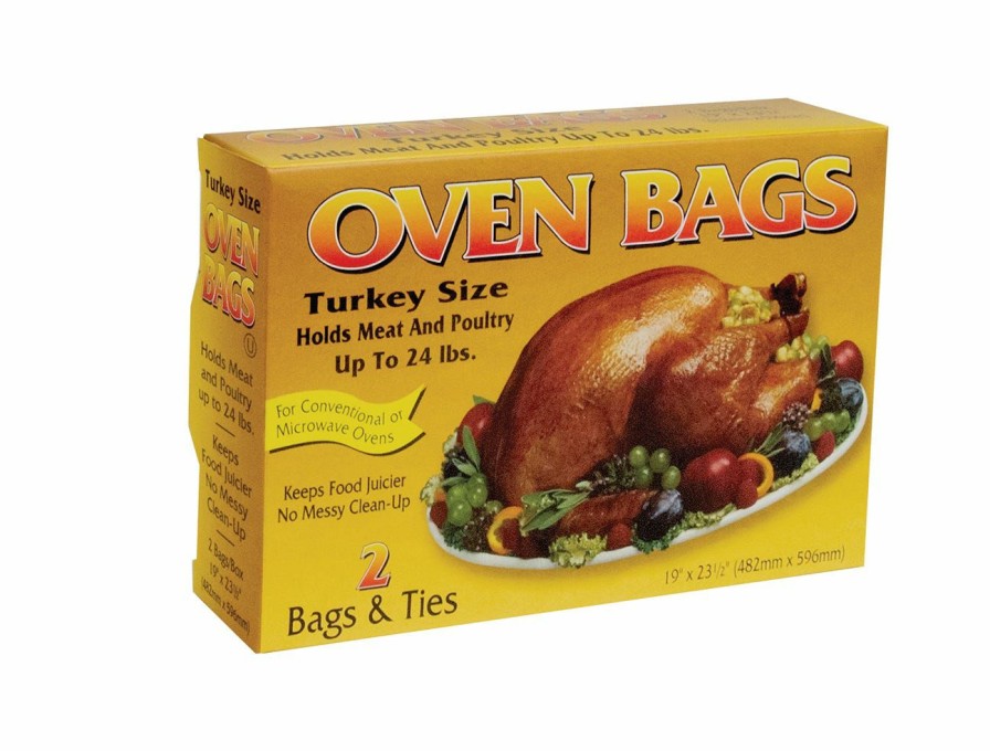 Wholesale Various Brands Turkey Size Oven Bags 2 Bags And Ties 56430093 Disposable Kitchenware