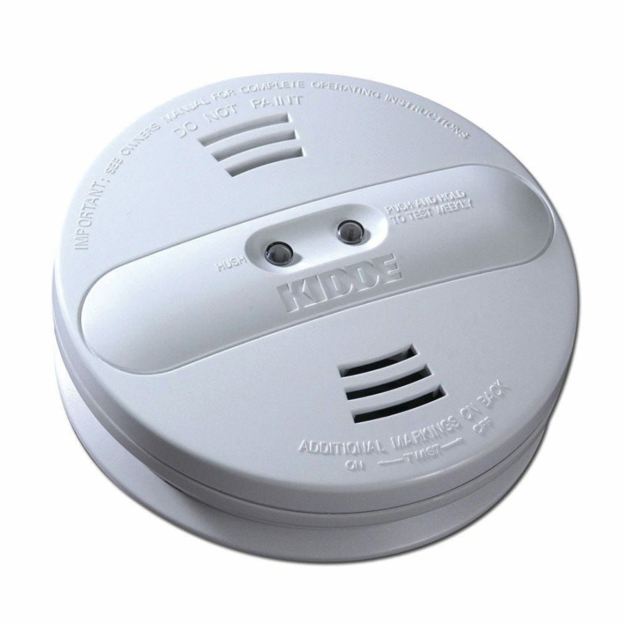 Wholesale Kidde Dual Sensor Battery Operated Smoke Alarm With Hush 44200702-N Detectors & Alarms