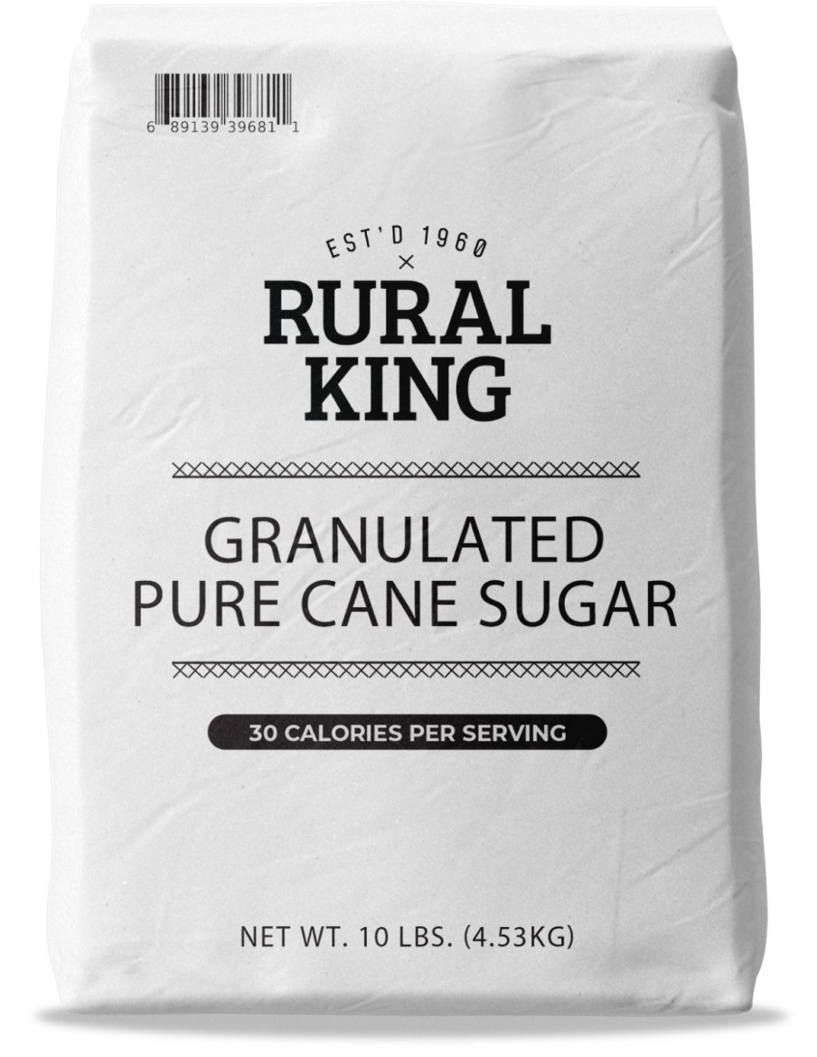 Hot Various Brands Granulated Cane Sugar, 10 Lb. Bag Sugar & Sweeteners