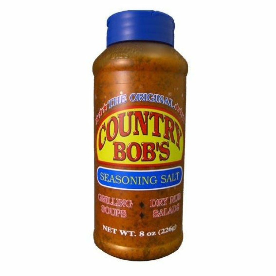 New Country Bob'S Seasoning Salt, 8 Oz. 12018 Spices & Seasonings