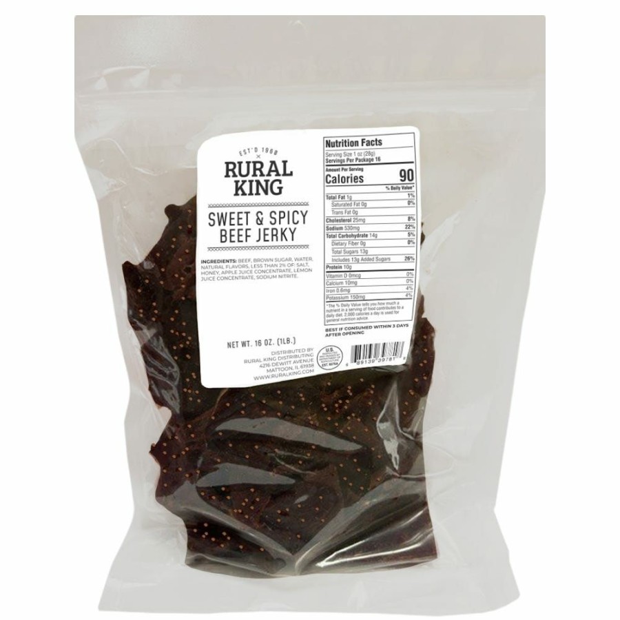 Online Rural King 16Oz Sweet & Spicy Jerky