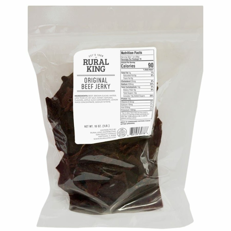 Online Rural King 16Oz Original Jerky