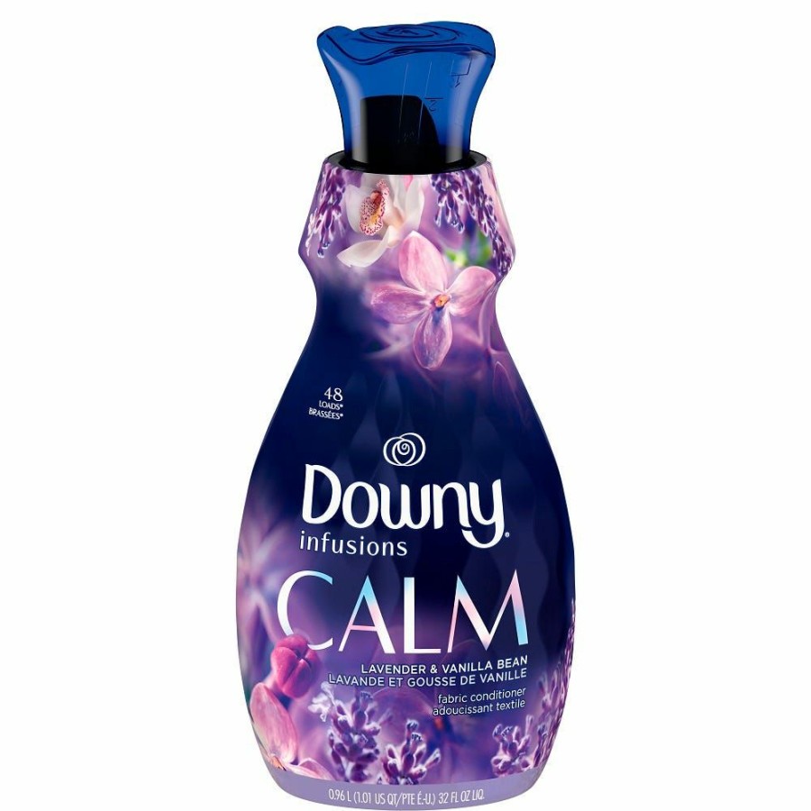 New Procter And Gamble Distributing Downy Infusions Liquid Fabric Softener Calm Scent 32Oz 48Ld Laundry Detergent