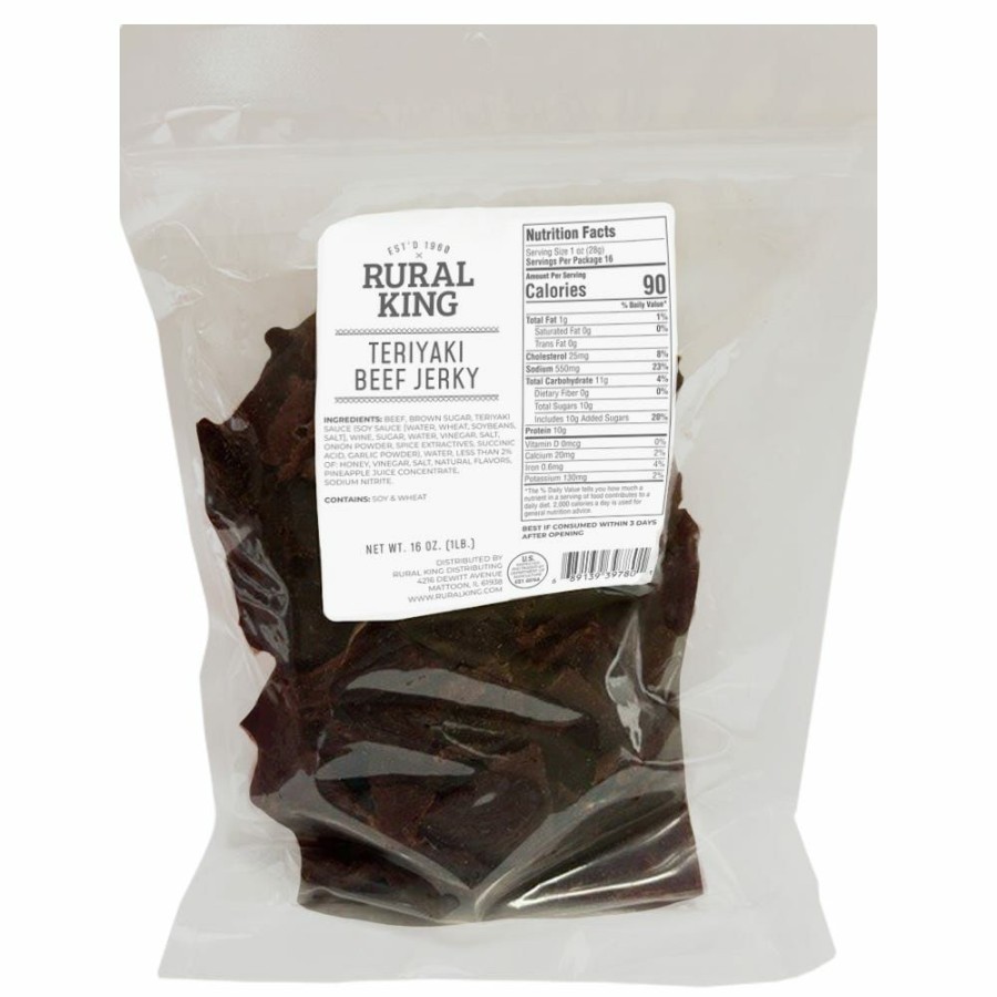 Best Rural King 16Oz Teriyaki Jerky