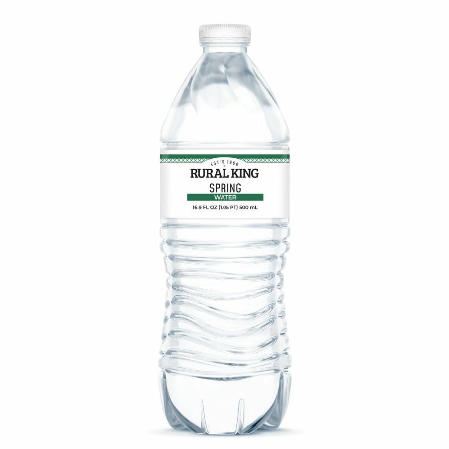 Clearance Various Brands Bottled Spring Water, 24 Pack