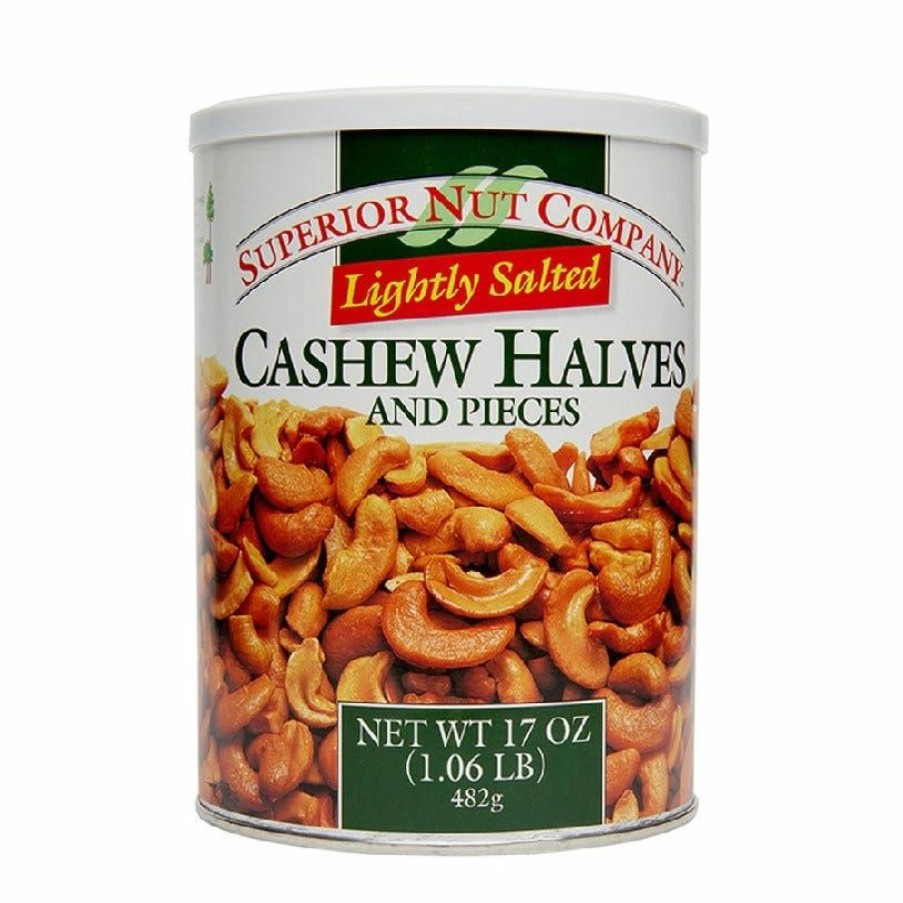 Clearance Superior Nut Company Lightly Salted Cashew Halves & Pieces, 17 Oz. Cashews