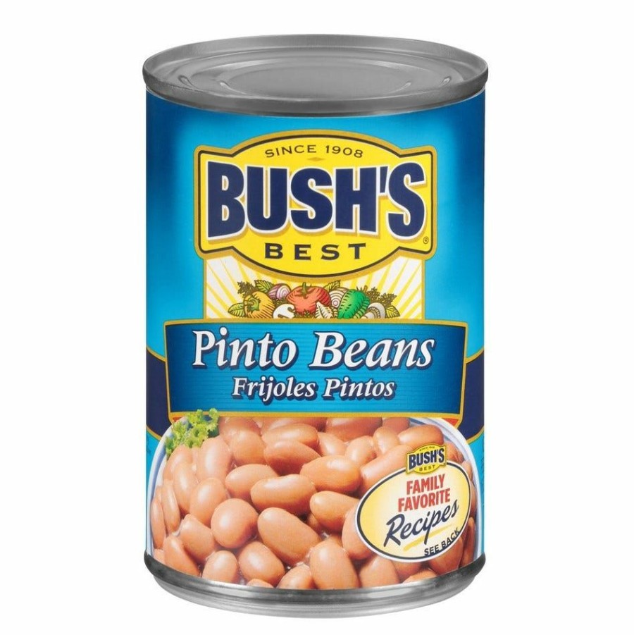 New Bush'S Pinto Beans, 16 Oz. Canned Goods & Soups