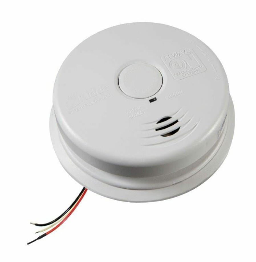 Wholesale Kidde I12010S Worry-Free Ac/Dc Interconnect Smoke Alarm With 10 Yr Sealed Battery 21010407-A Detectors & Alarms