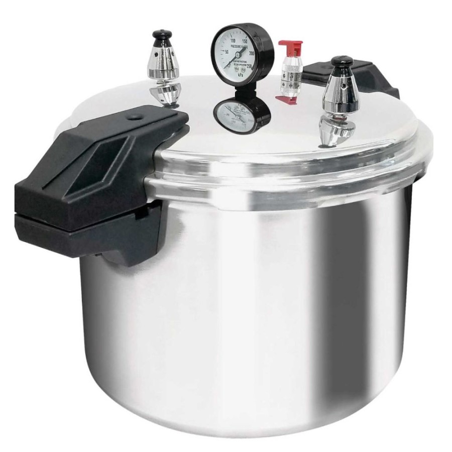 Clearance Gourmet Trend'S Gourmet Trends 16 Qt Pressure Canner & Cooker 03209 Pressure Cookers