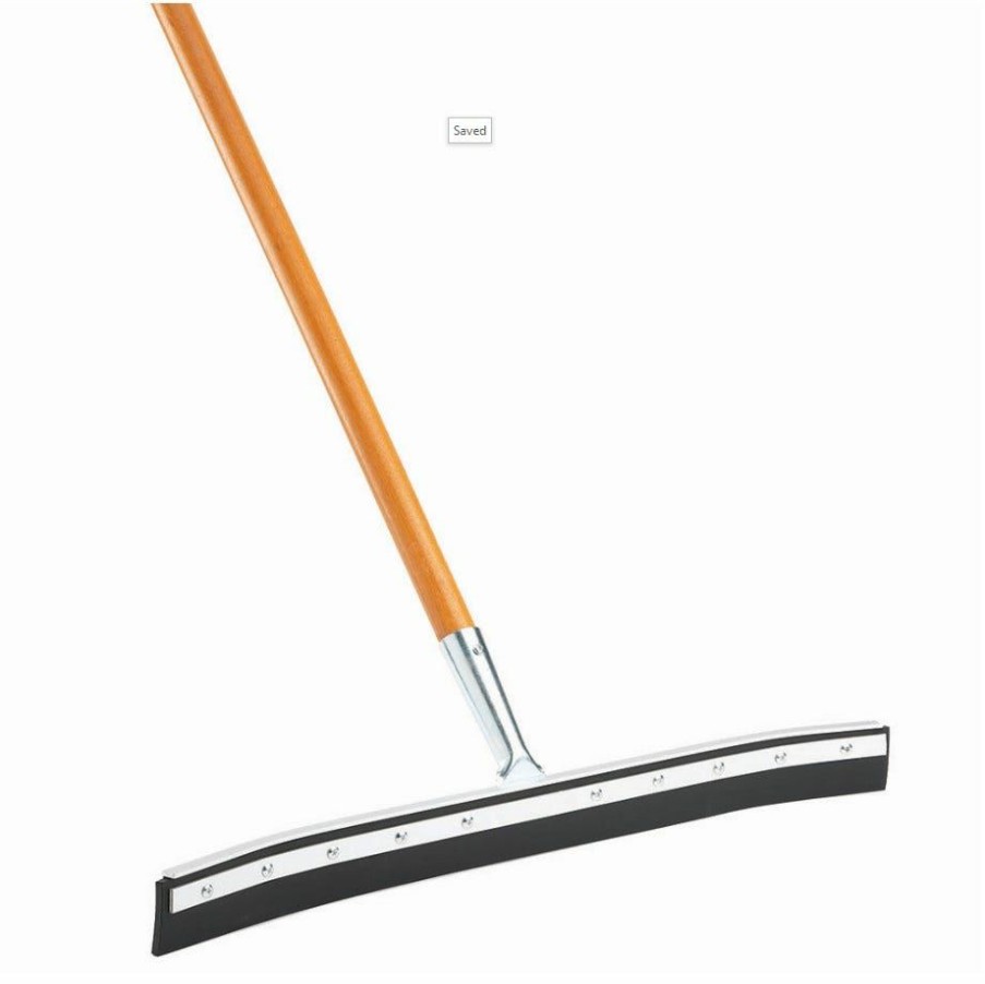 Best Libman Squeegee 24 Curved With 60 Handle Brooms & Mops