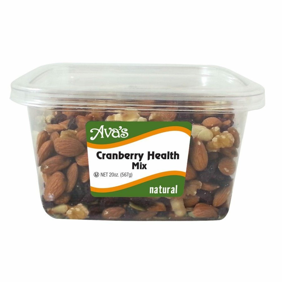 Clearance Ava'S Snacks Cranberry Health Mix With Peanuts, 20 Oz.