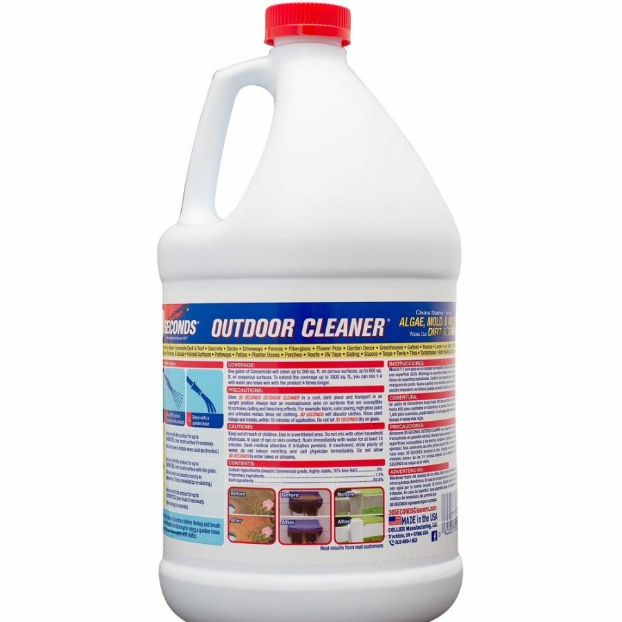 Hot 30 Seconds Cleaners 30 Seconds Outdoor Cleaner, 1 Gallon 1G30S Outdoor Cleaning