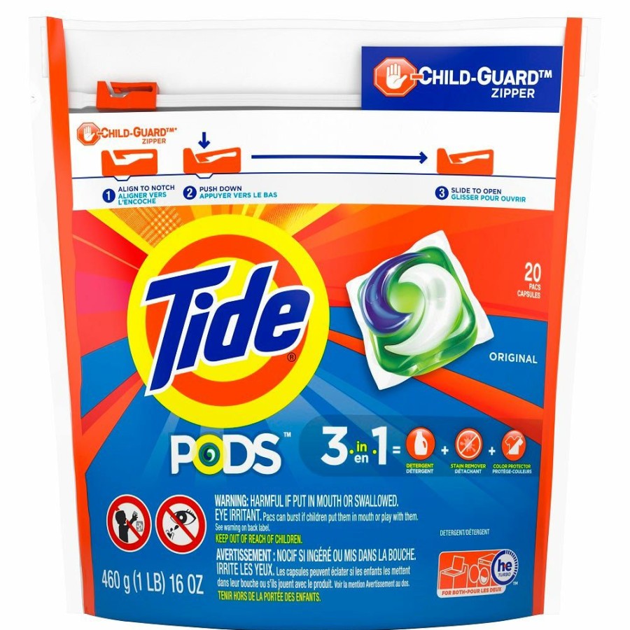 Best Procter And Gamble Distributing Tide Pods Original 20Ct Laundry Detergent