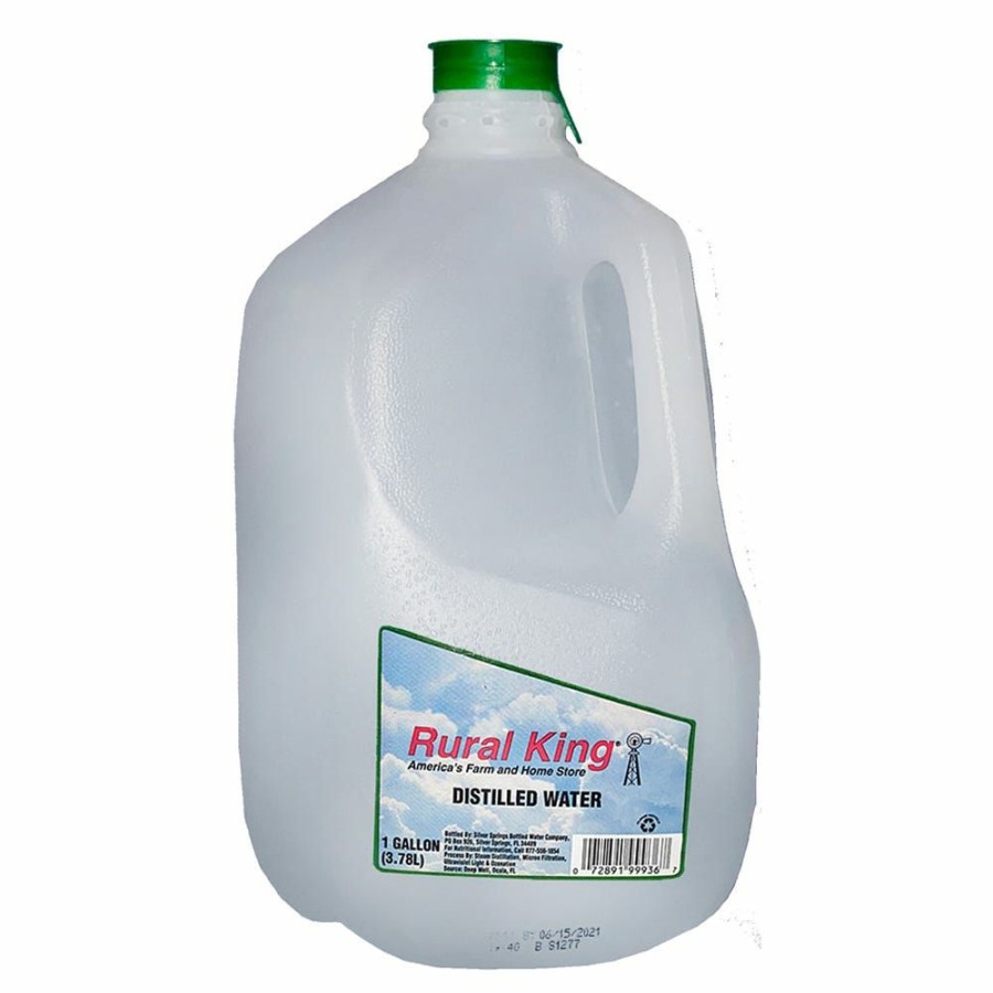 New Various Brands Distilled Water, 1 Gallon 300171