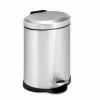 Wholesale Honey-Can-Do Honeycando 5L Oval Stainless Steel Step Trash Can Trs01448