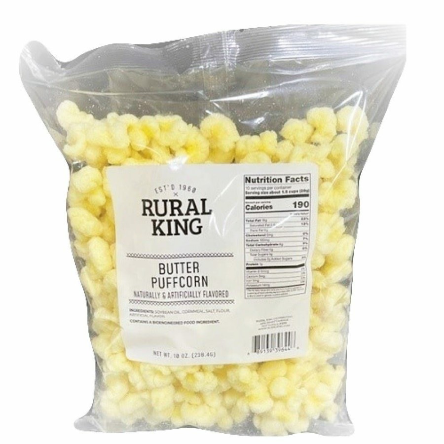 Best Rural King Butter Puffcorn, 10 Oz. Bag Popcorn